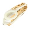 Emergency Response Shears with Glass Breaker Stainless Steel Plastic Luminous