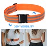 PATIKIL Adjustable Reflective Running Belt 1.9 Inch, 2 Pcs Glow