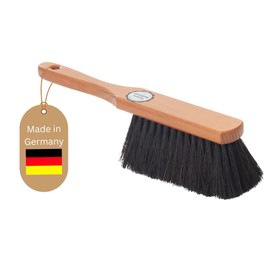 Novaliv Hand Brush Horsehair Mix Broom Soft Bristles - Cabinet Broom Mixed Horsehair Hand Brush Car Broom Brush - Ideal Whisk Car Horsehair Broom Mix Natural Bristles Hand Brush Hand Sweeper