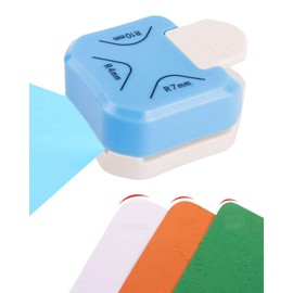 BNREOZA 1 x 3 in 1 Corner Punch, Round Corner Punch, Available in 3 Sizes 4/7/10mm, Stainless Steel Round Corner Punch, Embellished Scrapbook and Card Making