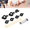 Steam Deck Joystick Guards Bundle with 6 Rocker Fixing Cover,