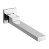 AYIVG Bathroom Chrome Brass Folding Spout Tub Wall Mounted Bathtub