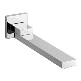 AYIVG Bathroom Chrome Brass Folding Spout Tub Wall Mounted Bathtub Faucet Shower System Set