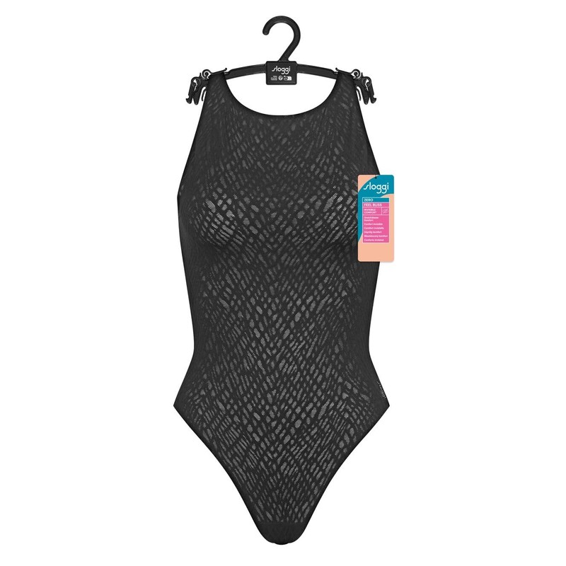 Sloggi Women's Zero Feel Bliss Body Undershirt, black