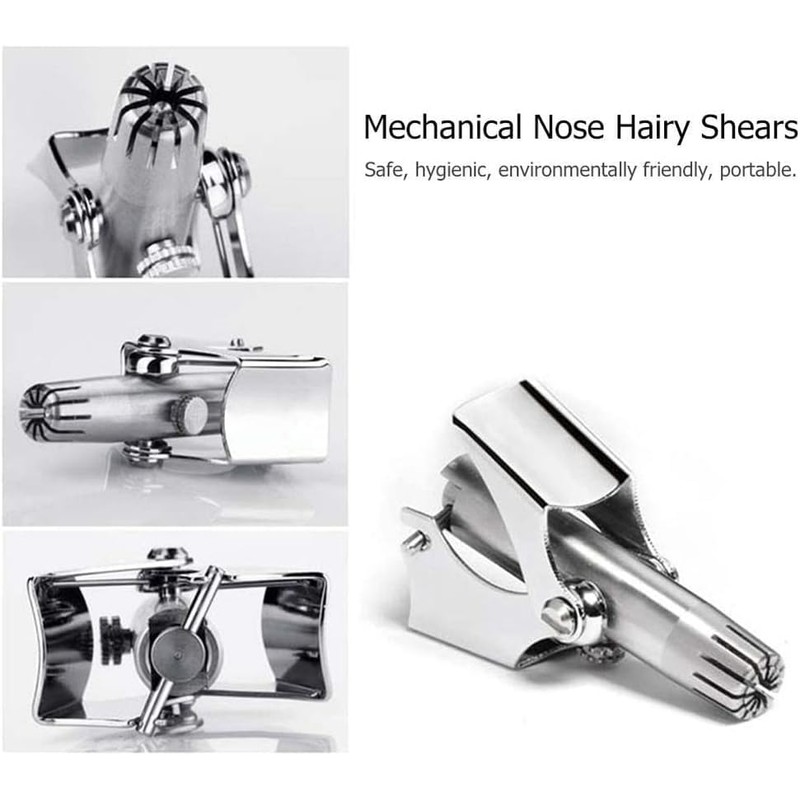回転式 鼻毛カッター メンズ レディース エチケットカッター 鼻ケアカッター 鼻毛トリマー