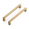 Ravinte Champagne Bronze Kitchen Square Cabinet Handles 5 Inch 10