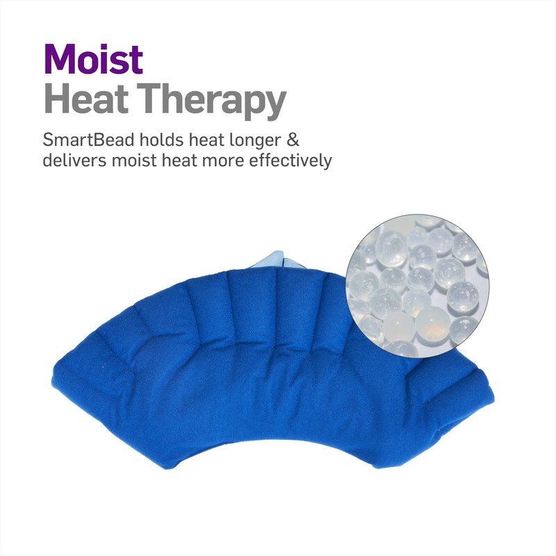 NatraCure Microwaveable Warming Shoulder Wrap Pad w/Heat Shield Technology