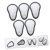 GRIRIW 5Pcs Athletic Crotch Protector Durable Boxing Soccer Groin Guard