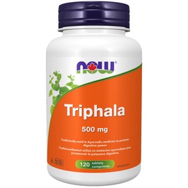 NOW Triphala 500mg, 120 Tablets, 120 Tablets