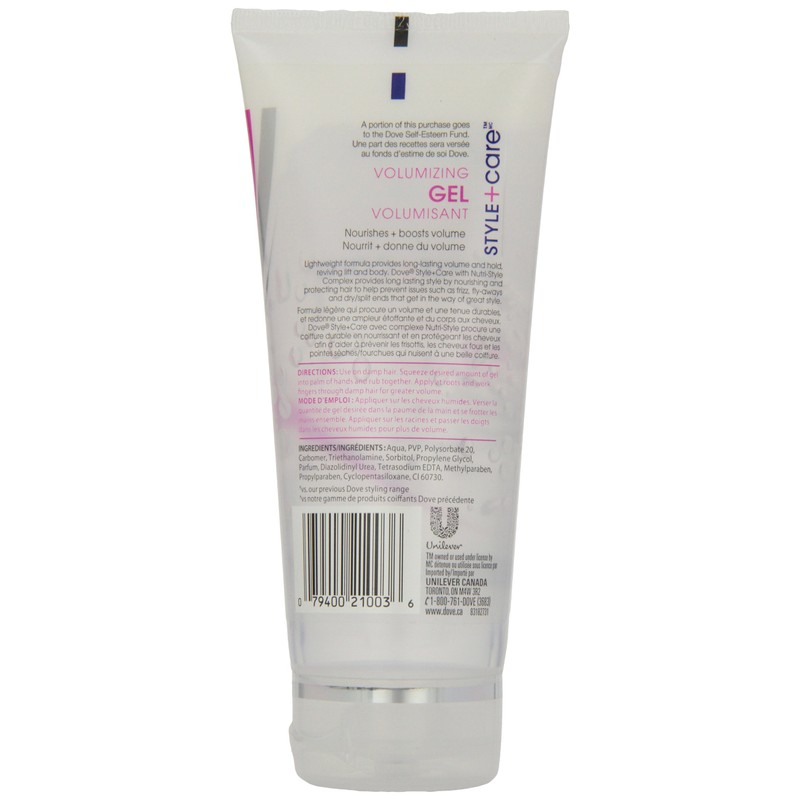 Dove Style + Care Volumizing Gel 195ml