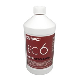 XSPC EC6 High Performance Premix PC Coolant, Opaque, 1000 mL, Red