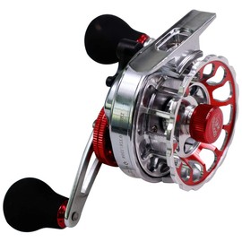 Raft Reel, Chin Reel, Squid Reel, Raft Fishing, Drop In, 3.6:1 Gear Ratio, 10+1BB, Ice Fishing, Left/Right Winding, Maximum Drag Force 11.0 lbs (5 kg) (Left Handle)