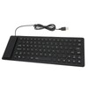 Foldable Silicone Keyboard 85 Keys Foldable Design Silent Wired Waterproof