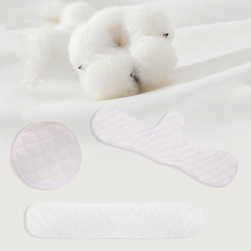 Ximinwzm 6 Pcs Under Bra Sweat Liners, Reusable Breast Pads,