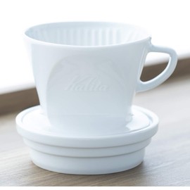 Kalita #44040 HASAMI & Kalita Coffee Drip Tray, Hasami Ware Porcelain Made in Japan