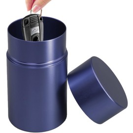 MOICUU [L Size] Relay Attack Prevention Key Case, Radio Wave Blocking Case, Aluminum Can, Radio Wave Blocking, Vehicle Theft, Relay Attack Prevention, Skimming Prevention, RFID Blocking, Stylish,