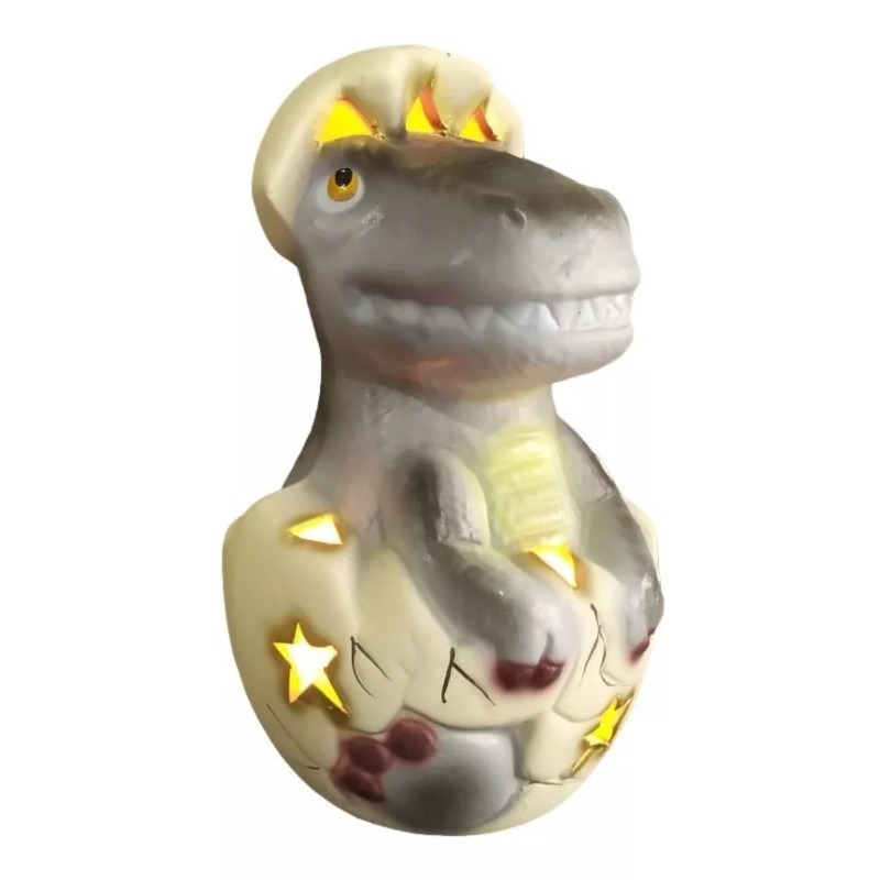 Liven&Decor Centro Mesa Dinosaurio Recuerdo Fiesta Infantil Lampara Dino