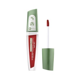 Deborah Milano Liquid Lipstick Pure Formula Organic Matte #05 Brick Red Velvet Effect Gives Soft and Full Lips with Long Hold 4.5g
