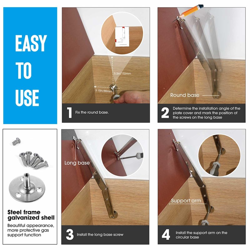 100N 2PCS Box Hinges Soft Close, Soft Close Hinges for