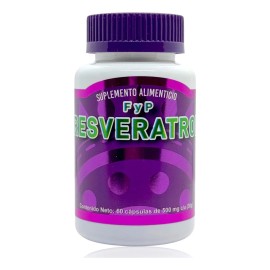 Resveratrol Quercetina 60 Cápsulas F Y P Fer & Greco