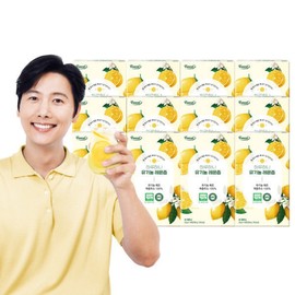 Haruhana Organic Lemon Juice Lemon Water Sticks 9+3 Boxes (168 Packets) / NFC Cold-Pressed Lemon Sticks Lemon Water / 하루하나 유기농 레몬즙 레몬수 스틱 9+3박스(168포)  NFC착즙 레몬스틱 레몬수
