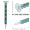 Moicstiy 50Pcs Epoxy Adhesive Mixing Nozzle Tip, Static Resin Mixer