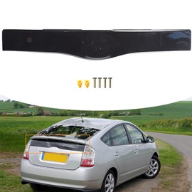 SEBLAFF Rear Tailgate Cover Liftgate Garnish Trim Bright Black Replacement for 2004-2009 Prius 76801-47060-C0 76801-47040-C0