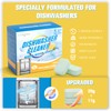 OOOFLOWER 6-Pack Dishwasher Detergent and Deodorizer Tablets, Deep Clean Formula,