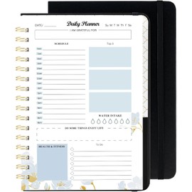 2024 Academic Weekly Planner Simplified Daily Planner And Notebook Aesthetic Spiral To do List Notepad to Easily Organize Your Tasks And Appointments (Daily Planner（Blue）)