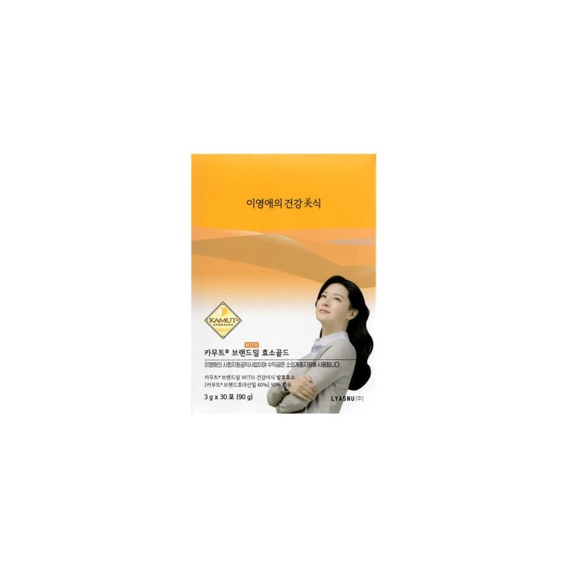 Lee Young-ae's Healthy Gourmet Kamut Brand Wheat Enzyme Gold 3g