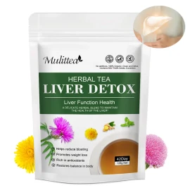 HFU Liver Cleansing and Support Herbal Tea With Milk Thistle, Turmeric & Fennel