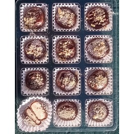 Bliss Lane Sweets Classic Cheesecake Truffles!! 1 dozen gift box! Award Winning Gourmet Candy!!