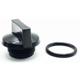 Water Drain Thread Pump Plug & Seal O-Ring fits for Harbor Freight Predator 2 Inch 3 Inch Pump, Fit for Honda 2"" 3"" 4"" Pump, fits for Pacific HydroStar 63405 61986 68375 69774 Pump, Black