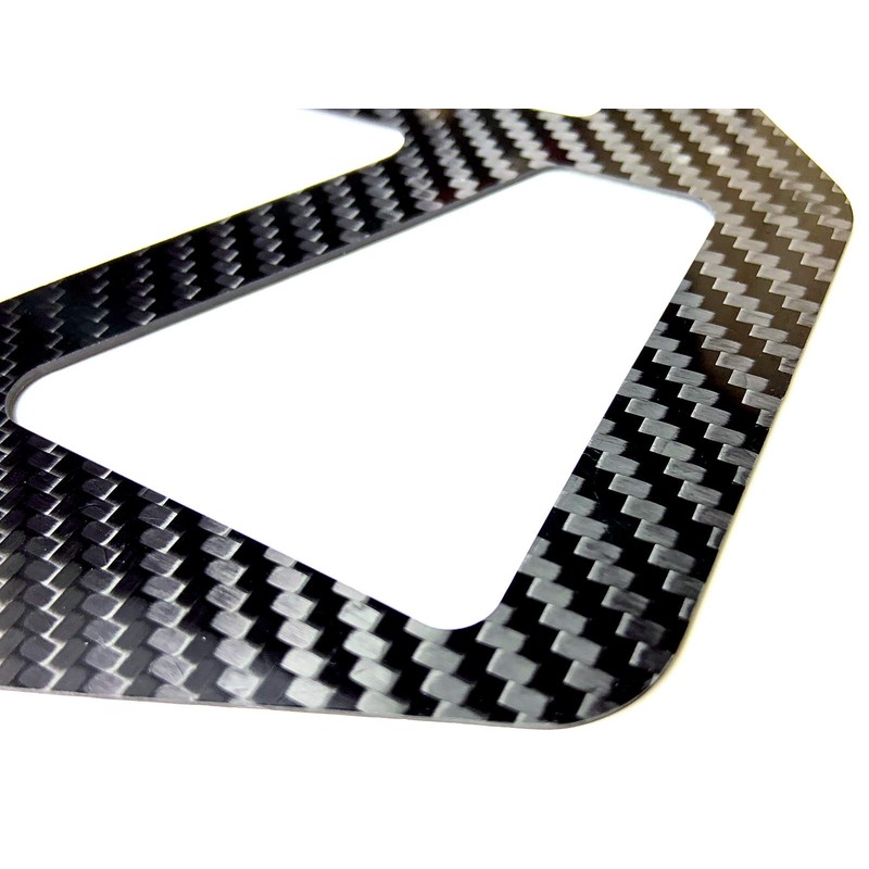 Rise Twill Dry Carbon License Frame M Moped 50cc -