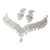 Veeve La Marie! B284 Pearl Necklace Necklace Set Wedding Earrings