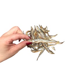 Ancestral Raw Nutrition Dehydrated Smelt Fish Treats for Pets - Smelt - Single Ingredient, Premium Canadian Smelt for Dogs and Cats, Ethically Sourced and Made in The USA.