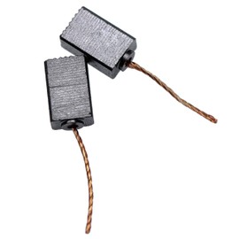 vhbw 2 x Carbon Brushes Motor Carbon Abrasive Carbon 4.8 x 8 x 13 mm Compatible with Hilti SF 144-A Power Tool