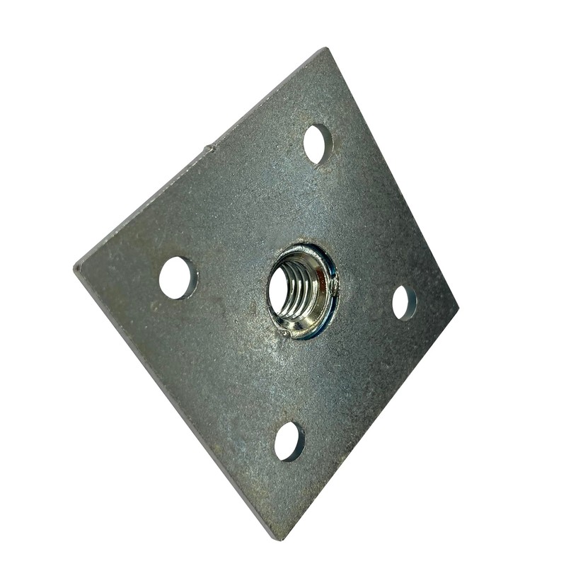 DAIDOHANT 10102609 Nut with Plate [Iron/Trivalent Chromate Plating] (Standard) M12