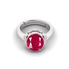 LMDPRAJAPATIS 8.25 Carat Natural Ruby 10X8 MM Oval Gemstone Sterling