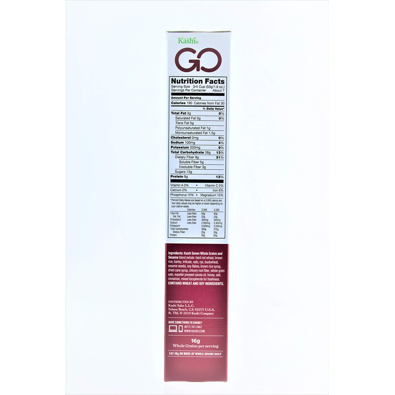 Kashi GoLean Crunch Cereal 13.8oz (pack of 3)3