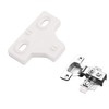 4 Pack Cabinet Hinge Spacer, Solving Cabinet Door Jam Together,