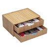 Mobilevision Large Bamboo Drawers (Set of 2) For Monitor Stand