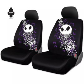 Plasticolor For Jeep Nightmare Before Christmas Jack Car Truck SUV Seat Covers Gift Set