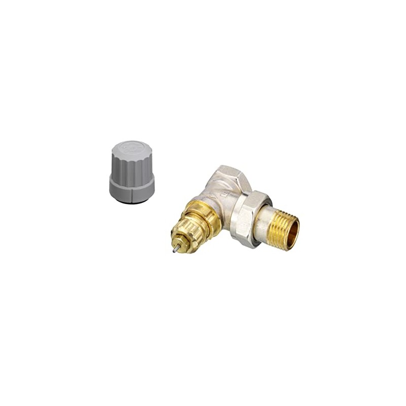 Danfoss 013 G0003 Thermostatic Valve RA-FN 15, Grey, 1/2 Inch