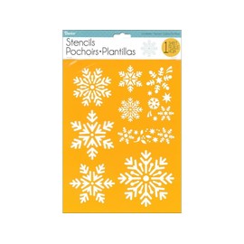 Darice Stencil 8.5x11 Snowflakes