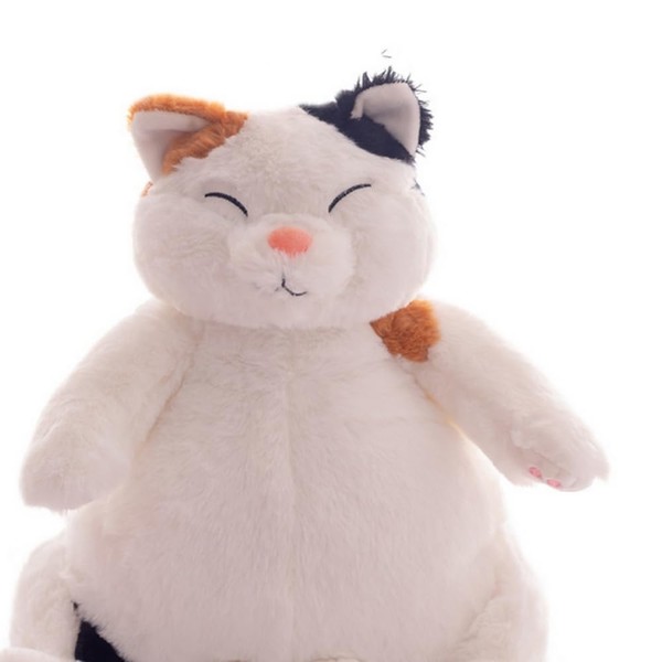 OUKEYI Fat Plush Cat Stuffed, Cute Lazy Cat Plush Toys,