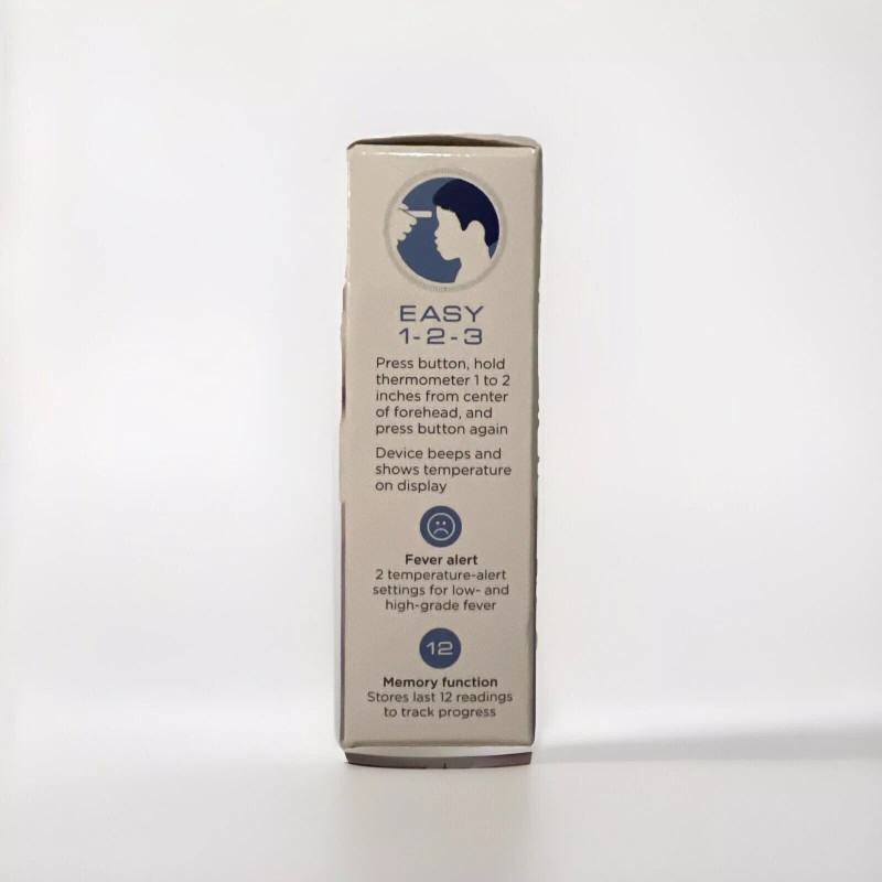 CONAIRCARE Infrared Forehead Thermometer - One Button Fever Detection -