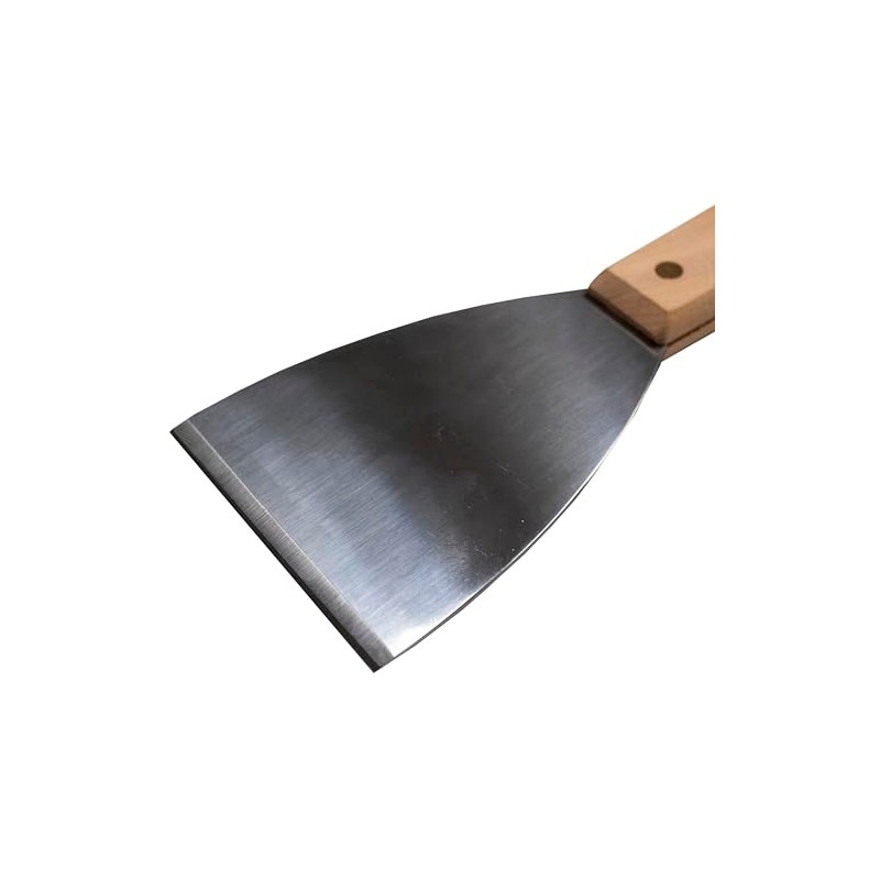 ALLWAY LS3 Long Wood Handle Burn-Off Scraper, 3"