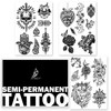 AWAKEN Temporary Fake Tattoos Juice Tattoo Semi Permanent Stickers Waterproof