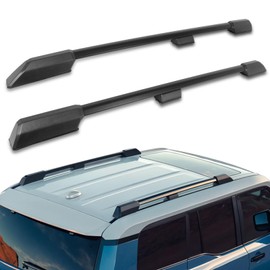 SCITOO Roof Rack Cross Bars Fit For Toyota Land Cruiser 2024-2025 165LBS,Heavy Duty Aluminum Roof Crossbars Rooftop Luggage Kayak Racks Carrier Black